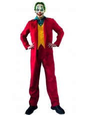 Joker Costume - Adult Halloween Men Costumes